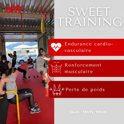 Le Sweet Training dans le club de sport à Annecy Pringy