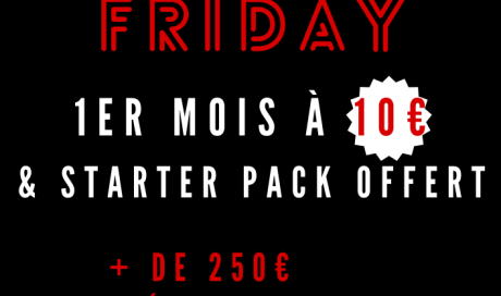 Offre Black Friday dans le club de sport Movement for Health